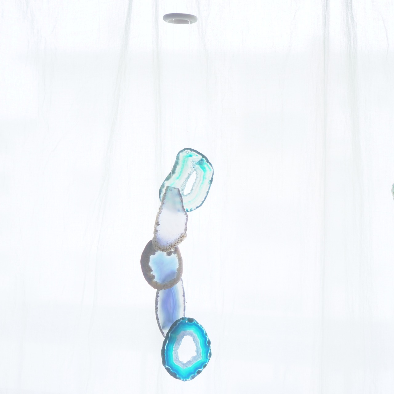 Antarctica 02 - アゲートヒーリングチャイム / Agate Sun Catcher Wind Chime 635