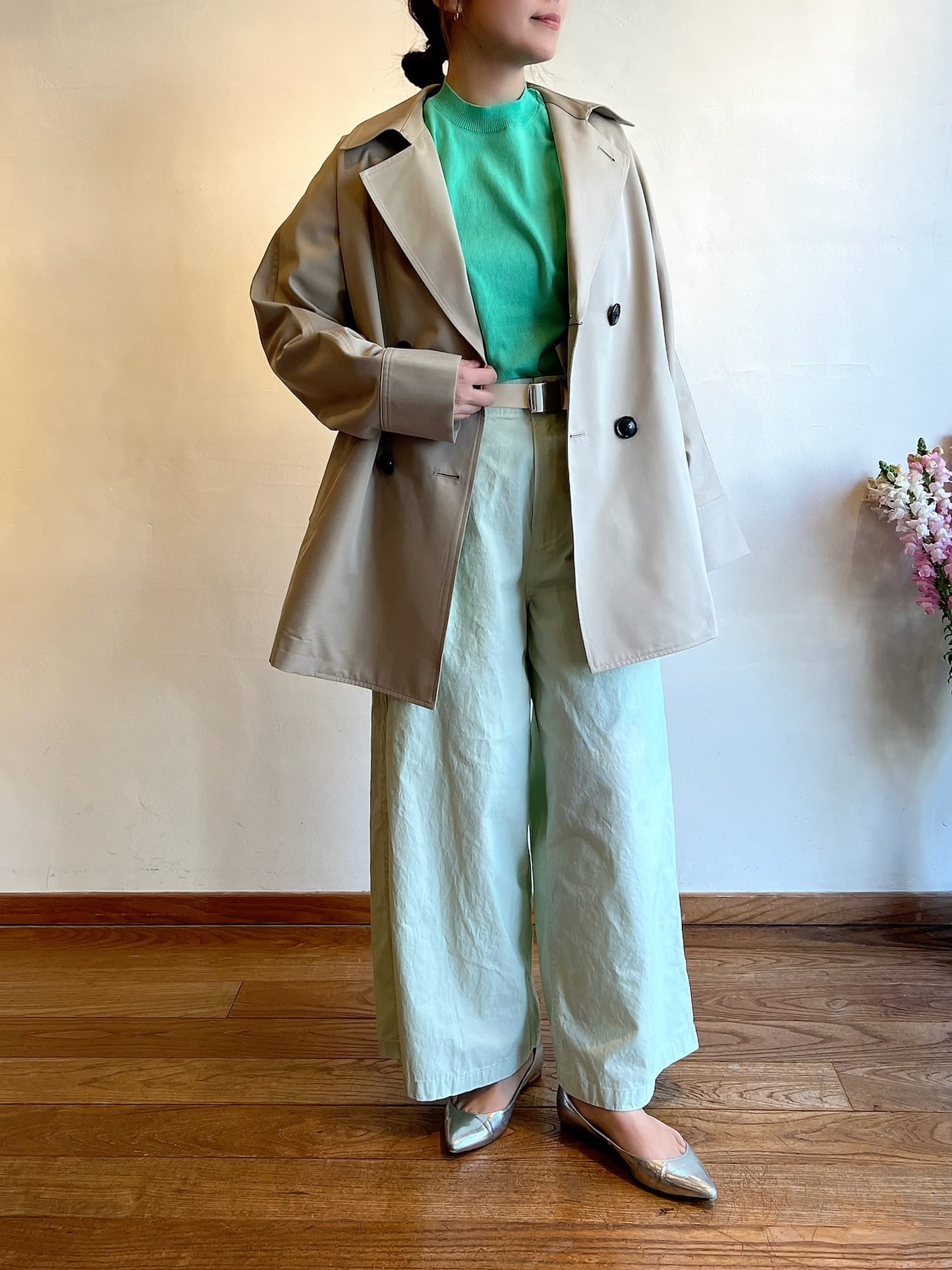 TICCA / miniテントトレンチコート | anouk