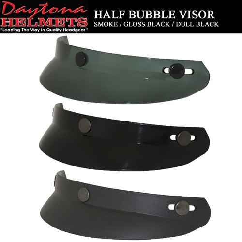 USAメーカー DAYTONA HELMETS ハーフバブルバイザー 3カラー