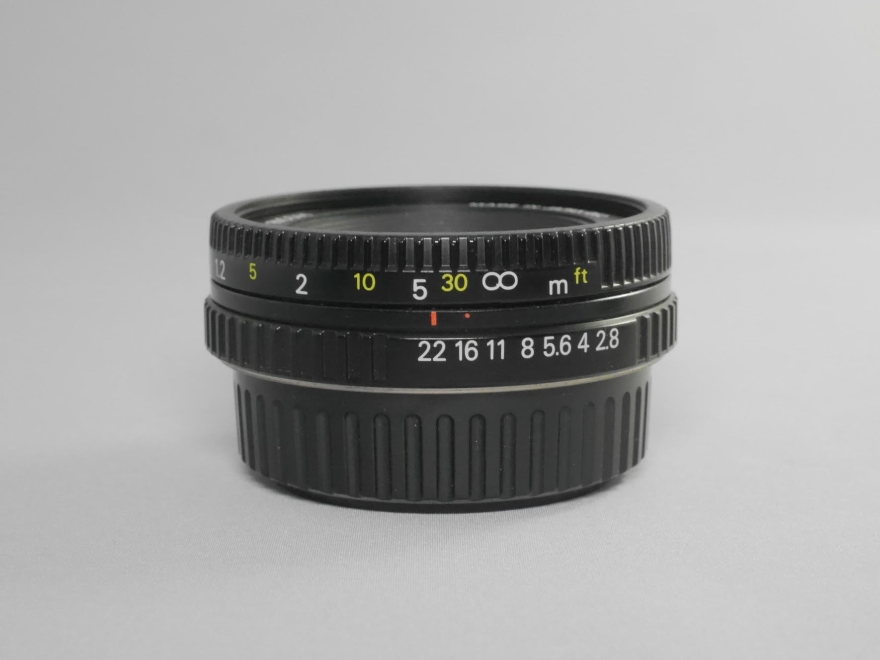RICOH XR RIKENON 45mm F2.8 パンケーキレンズ 【中古並品 送料込み