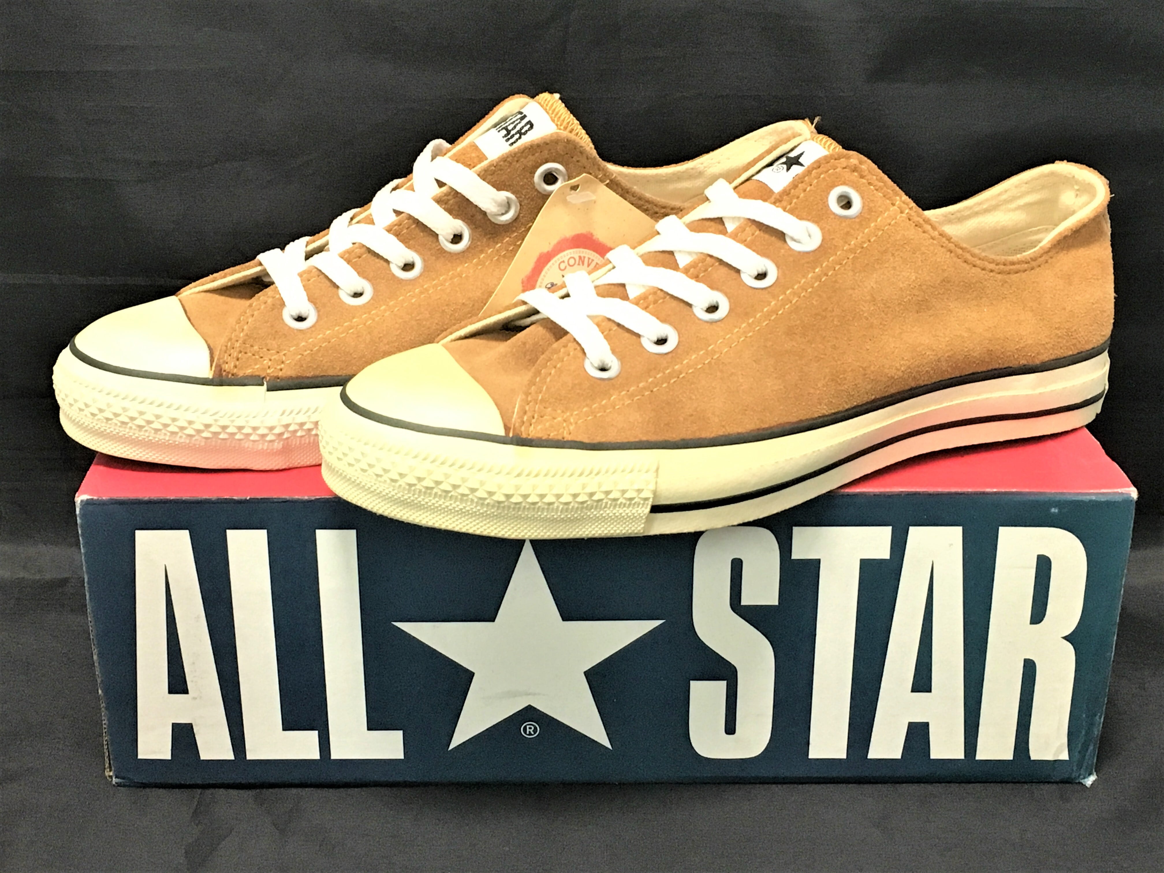 CONVERSE（コンバース）ALL STAR CAMEL SUEDE（オールスター キャメル スエード）7.5 26cm 90s USA ❽ |  freestars powered by BASE