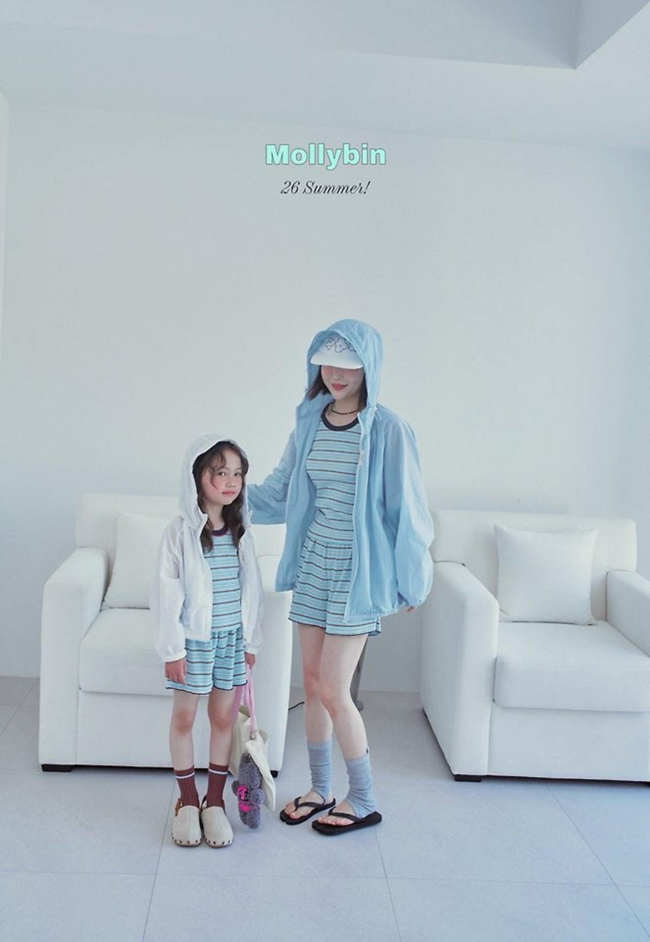 [Mollybin] Soda Color Block Sleeveless (JS) / [몰리빈] 소다배색나시 (JS)