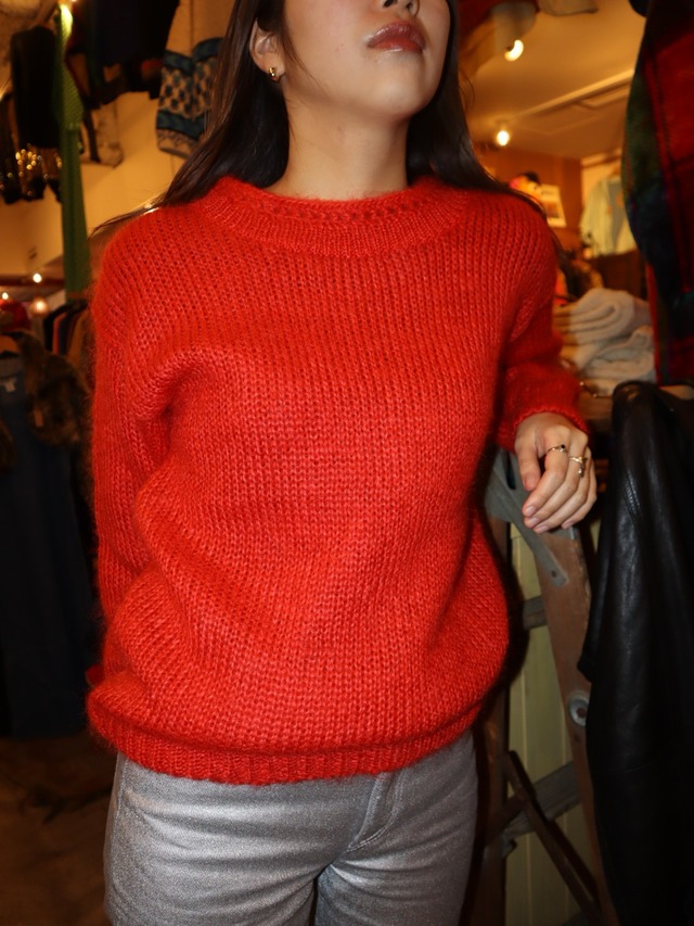 color mohair knit【8052】