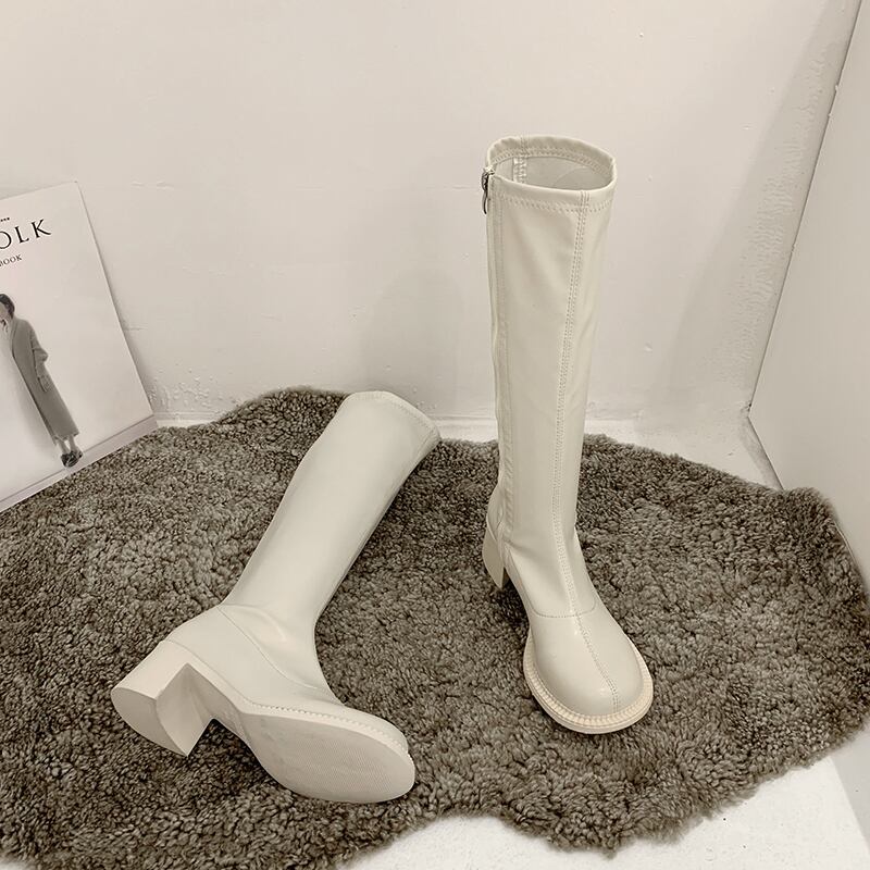 ブーツレッドカジュアルソリッド カラー 靴 シューズ ソリッドカラー フェイクシューズ53023768718