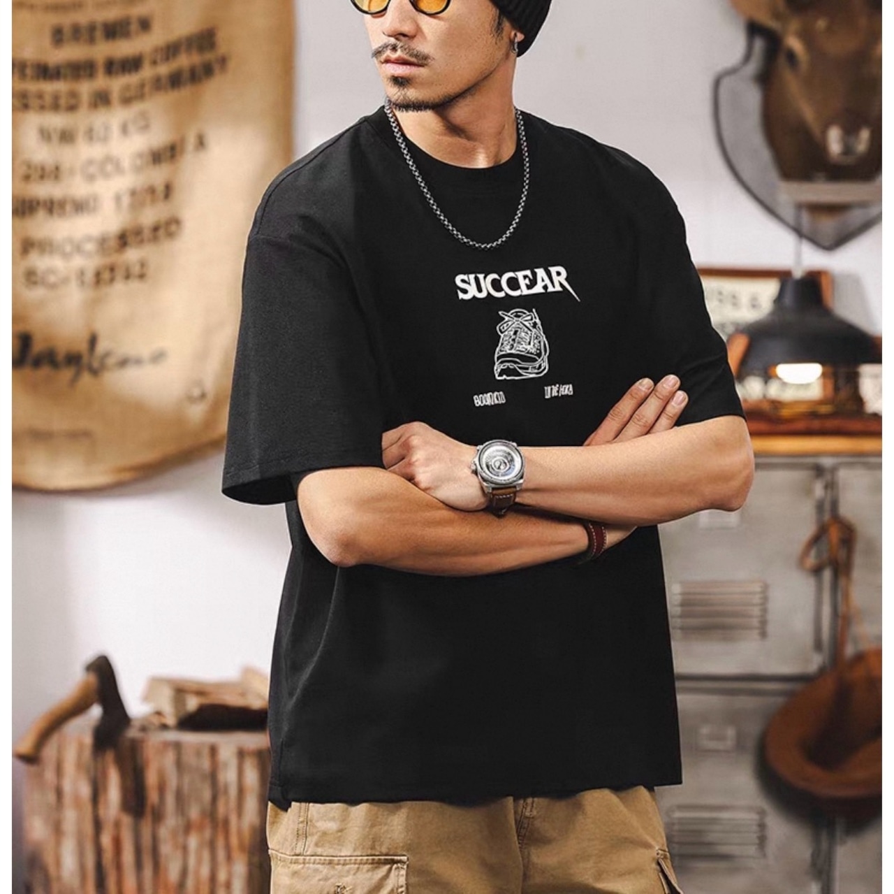 Graffiti art graphic tee 1508 - 9