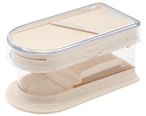 【努力特価】京セラ スライサー コンパクト 調理器セット 日本製 セラミック サビない 薄切り / 千切り / おろし 除菌漂白 OK ホワイト CS-350 Kyocera