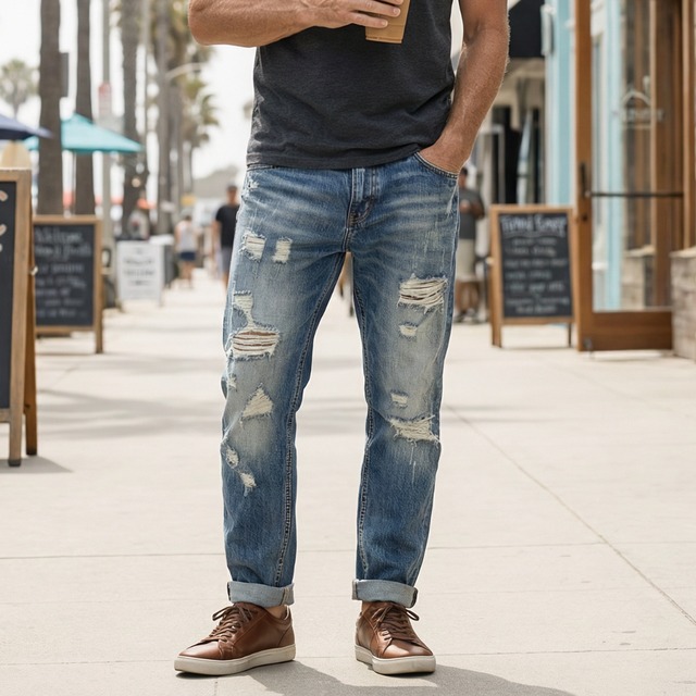 アメリカン ダメージヴィンテージデニム　S2328