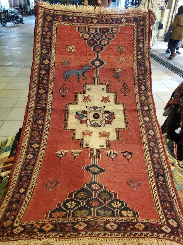 絨毯クエスト40【No.82】Kilim ※現在、こちらの商品はイランに置いてあります。ご希望の方は先ずは在庫のご確認をお願いします。