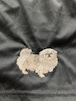 Dog embroidery comfortable shorts［Pekingese］