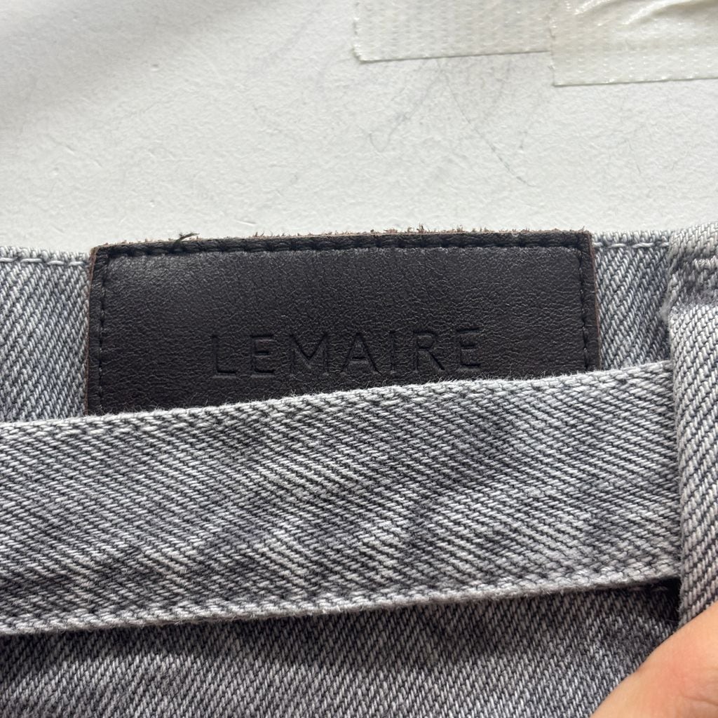 LEMAIRE ルメール MAXI WORKWEAR PANTS デニムパンツ 52654 グレー