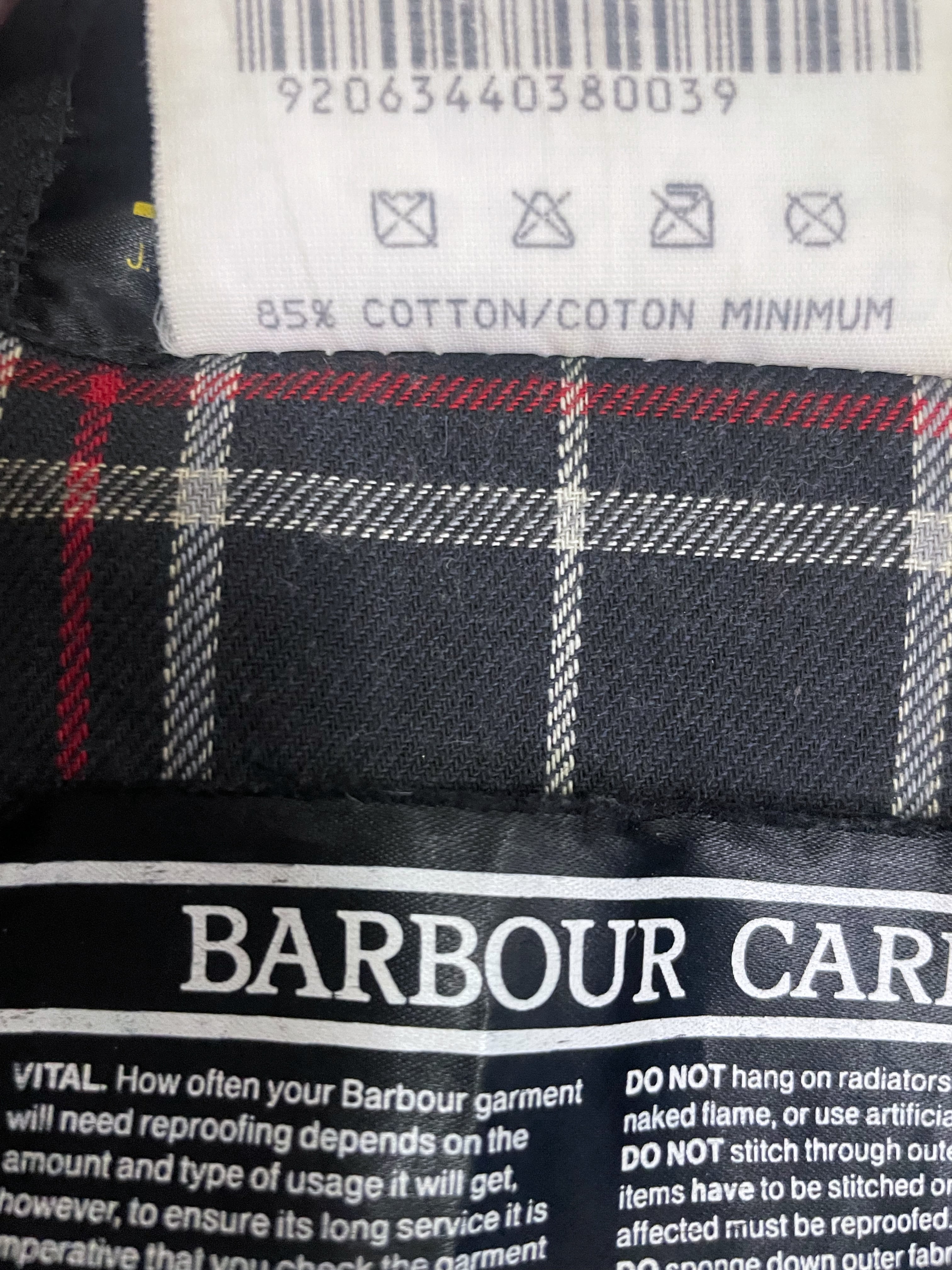 y16 90'S A205 BARBOUR BORDER 『44/NAVY』 | yoused