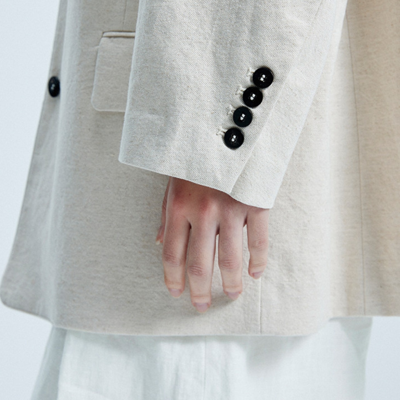 No Collar Jacket T4338