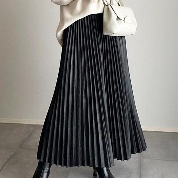 スカート 人気新作 プリーツ プリーツスカート ロングスカート レディーススカート おしゃれ