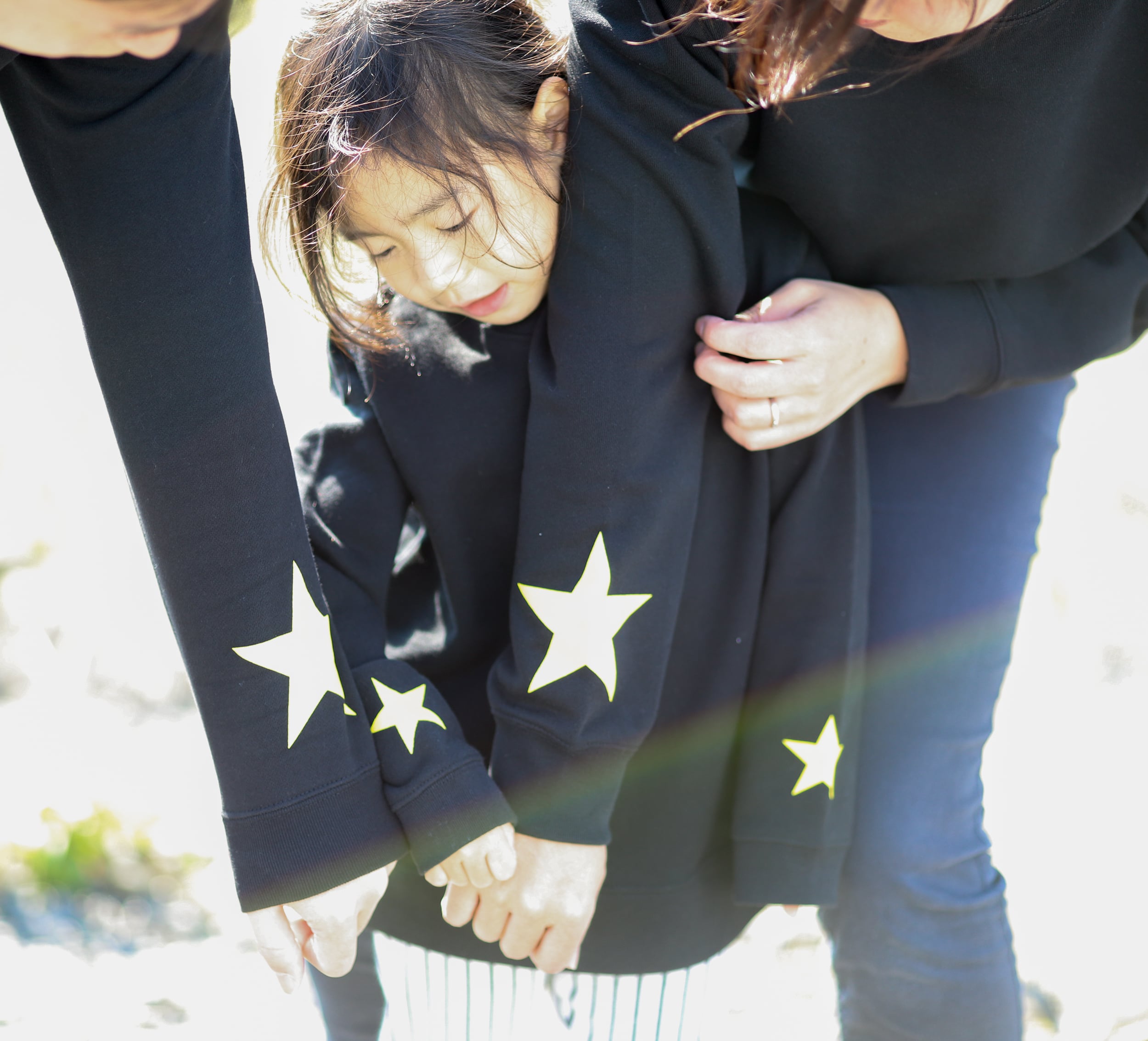 コムサイズム　100 M L トレーナー　スウェット　 親子コーデ　リンクコーデ 親子でおそろい！LINKコーデ 2023.12.15｜COMME CA ISM