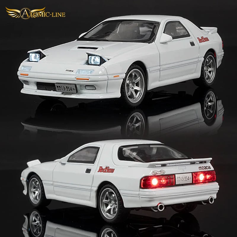 マツダ RX-7 FC3S 1/32 ミニカー 全4色 ライト点灯 エンジンサウンド
