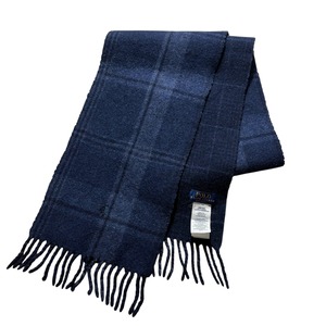 POLO RALPH LAUREN wool scarf Made in Italy