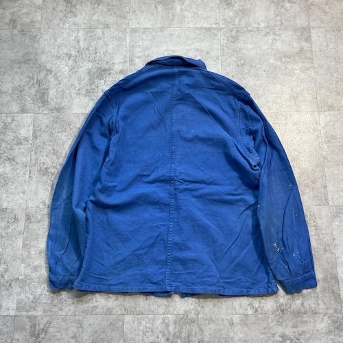 50-60s SIROCO 刺繍タグ コットンツイル フレンチワークジャケット 詳細写真15