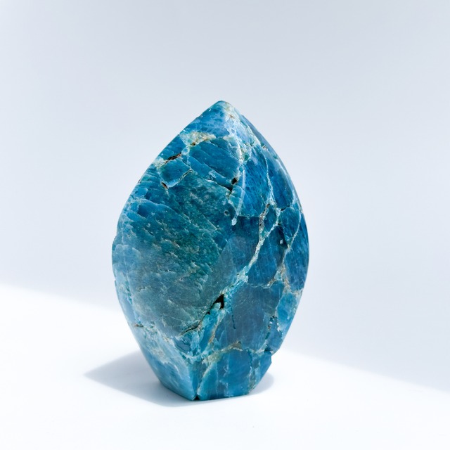 ブルーアパタイト フレイム型26◇ Blue Apatite ◇  天然石・鉱物・パワーストーン