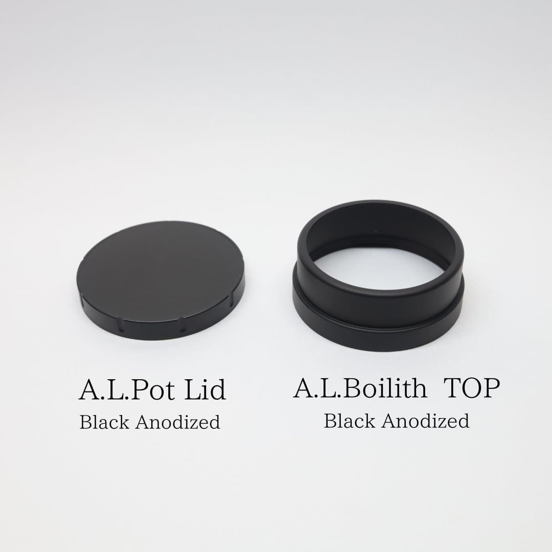 A.L. Pot 330 Lid / A.L.Boilith 330 TOP Black Anodized