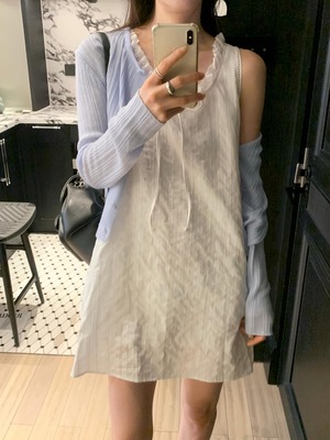 (予約)All over / Powder Onepiece