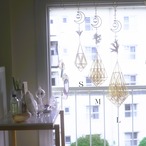 海の光のヒンメリ - S - ✧ 9 Moon / Ocean Origin Light