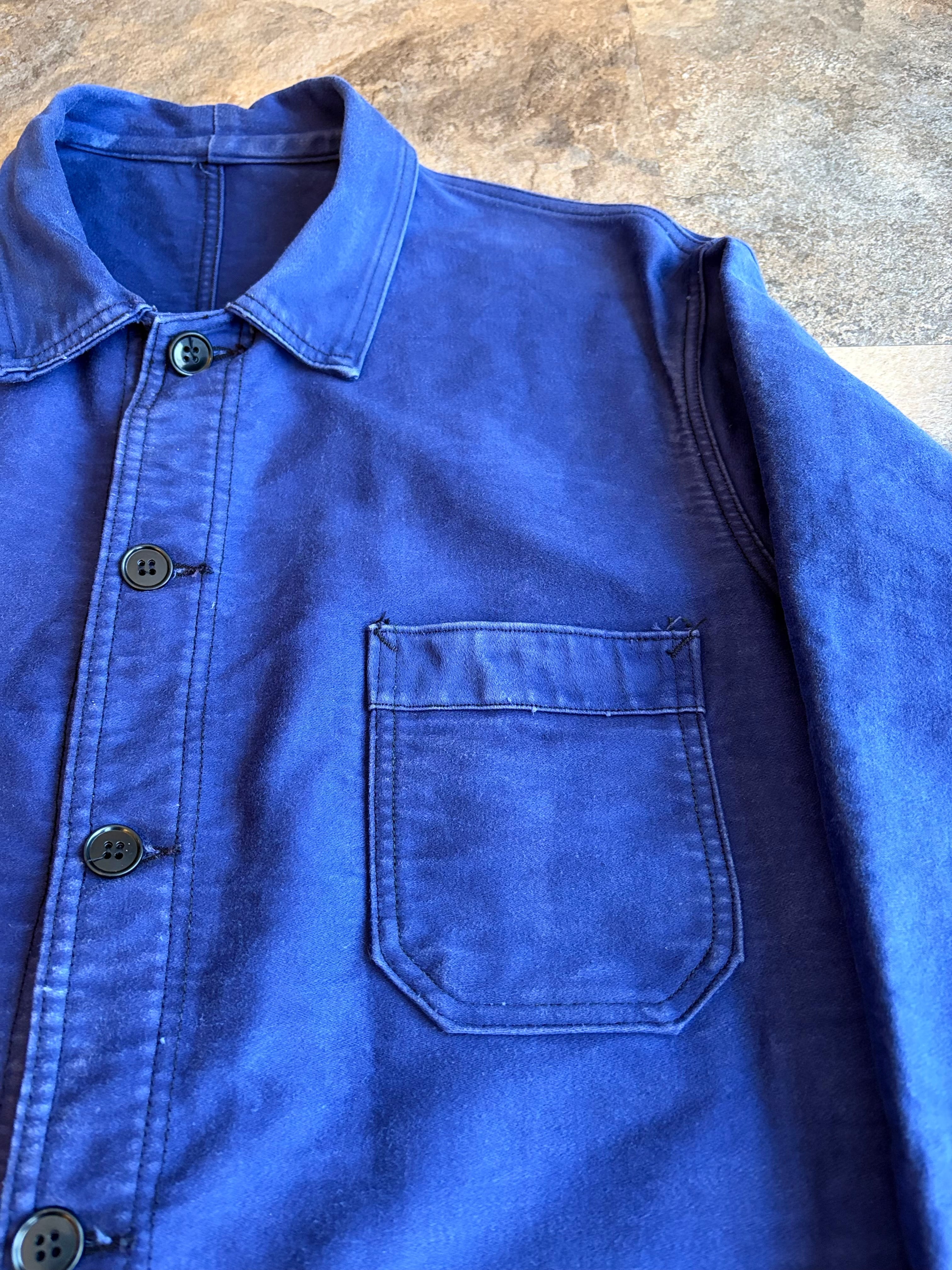 50s Vintage Vulcain フレンチ モールスキン ワークジャケット