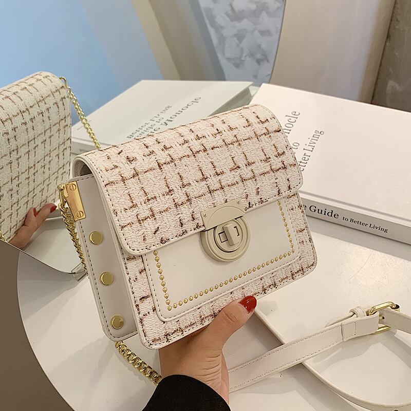 センススモールバッグメスバッグ2020新しい流行のファッションワイルドインメッセンジャーバッグネットレッドショルダーバッグスモールスクエアバッグ Tiancai_Wing_Bag36679989235