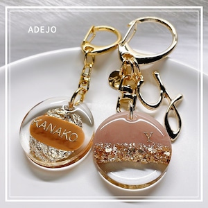 initial gold 【topping】