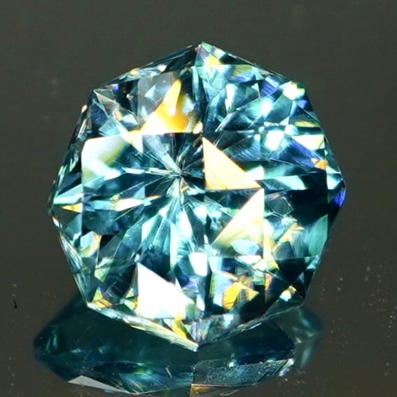 【DISCOVERY】Star Rose Cut™️ 0.72ct Natural Blue Zircon