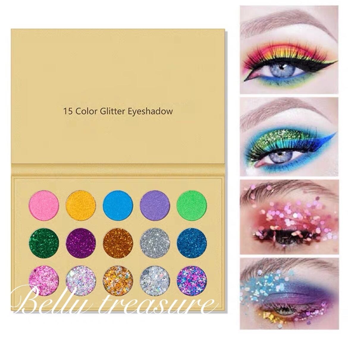 ベリーダンス用 アイシャドウ15カラー MHTCZ 002 202201 | Belly
