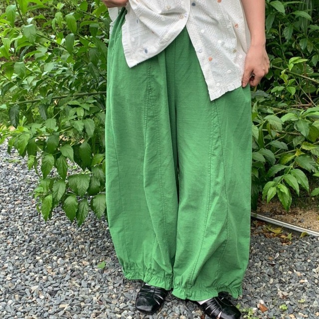 ギャザーデザインバルーンワイドパンツ 1274