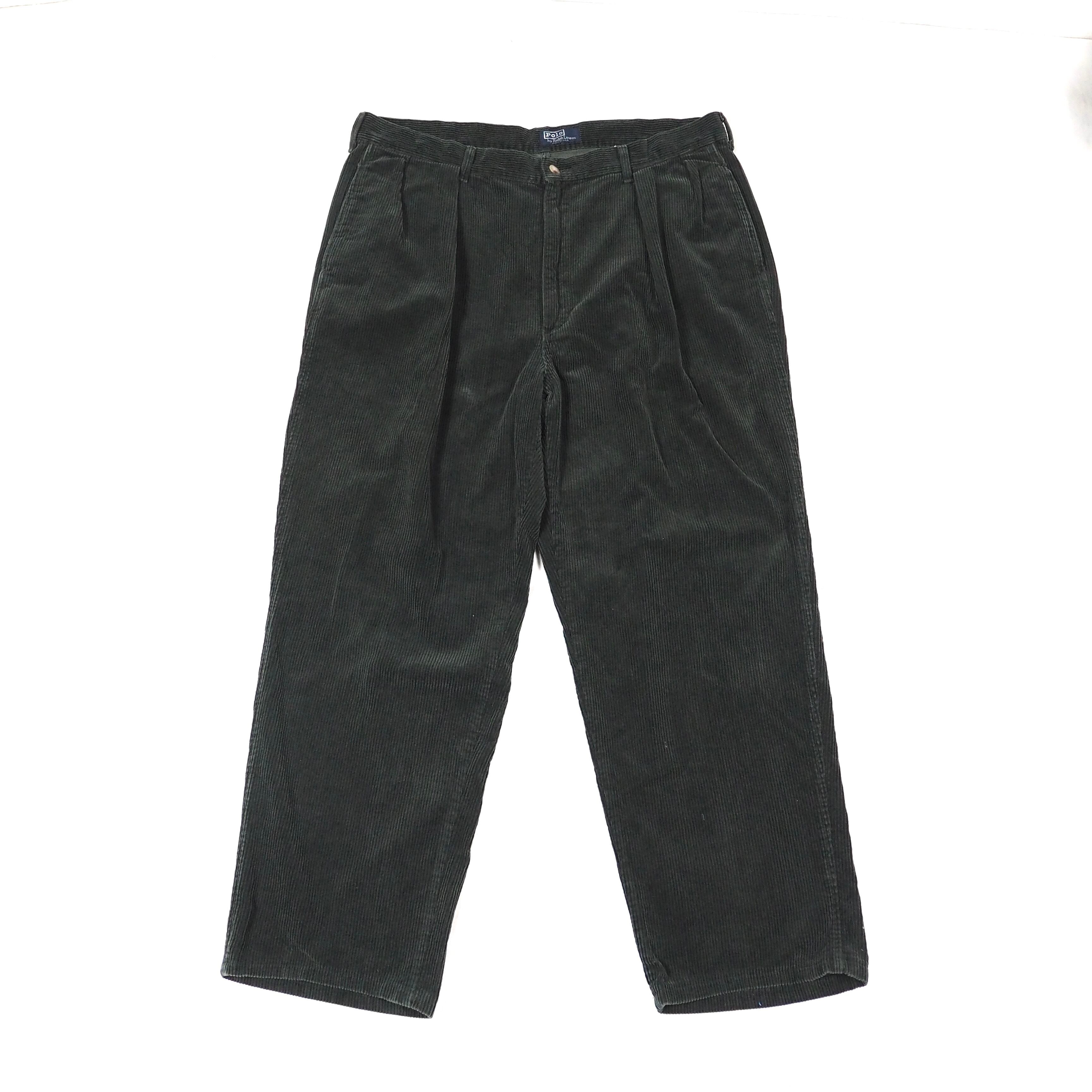 【POLO CORDS】Polo by Ralph Lauren corduroy slacks W36/L28(実寸)