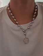 【22ss】Coin Pendant Necklace_2colors