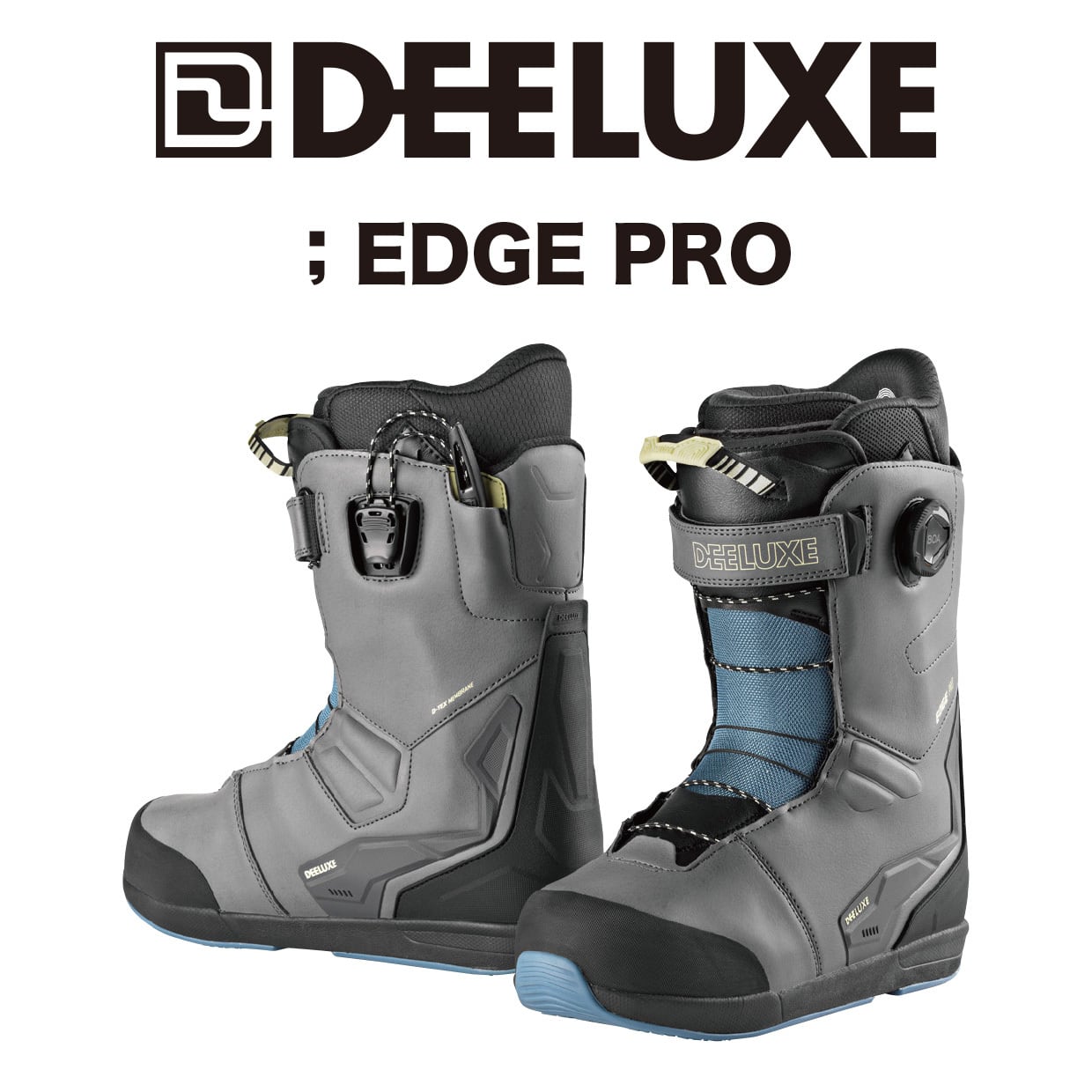 23-24年モデル DEELUXE .『 EDGE PRO 』. GRAY CUSTOM THERMO FIT ...