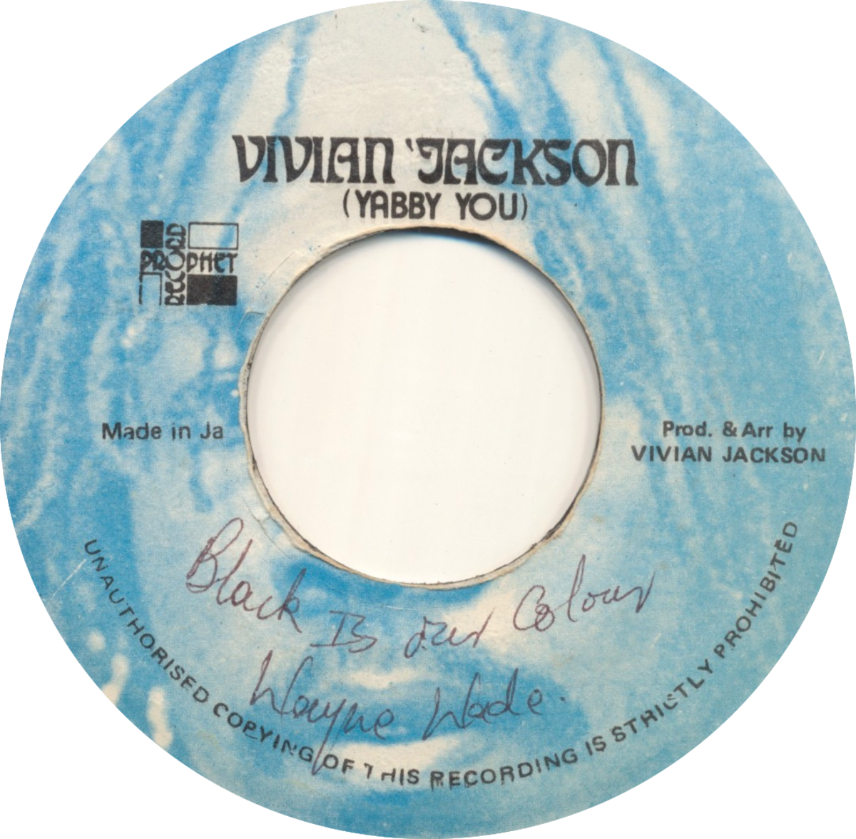 Wayne Wade - Black Is Our Colour [Vivian Jackson (Yabby You