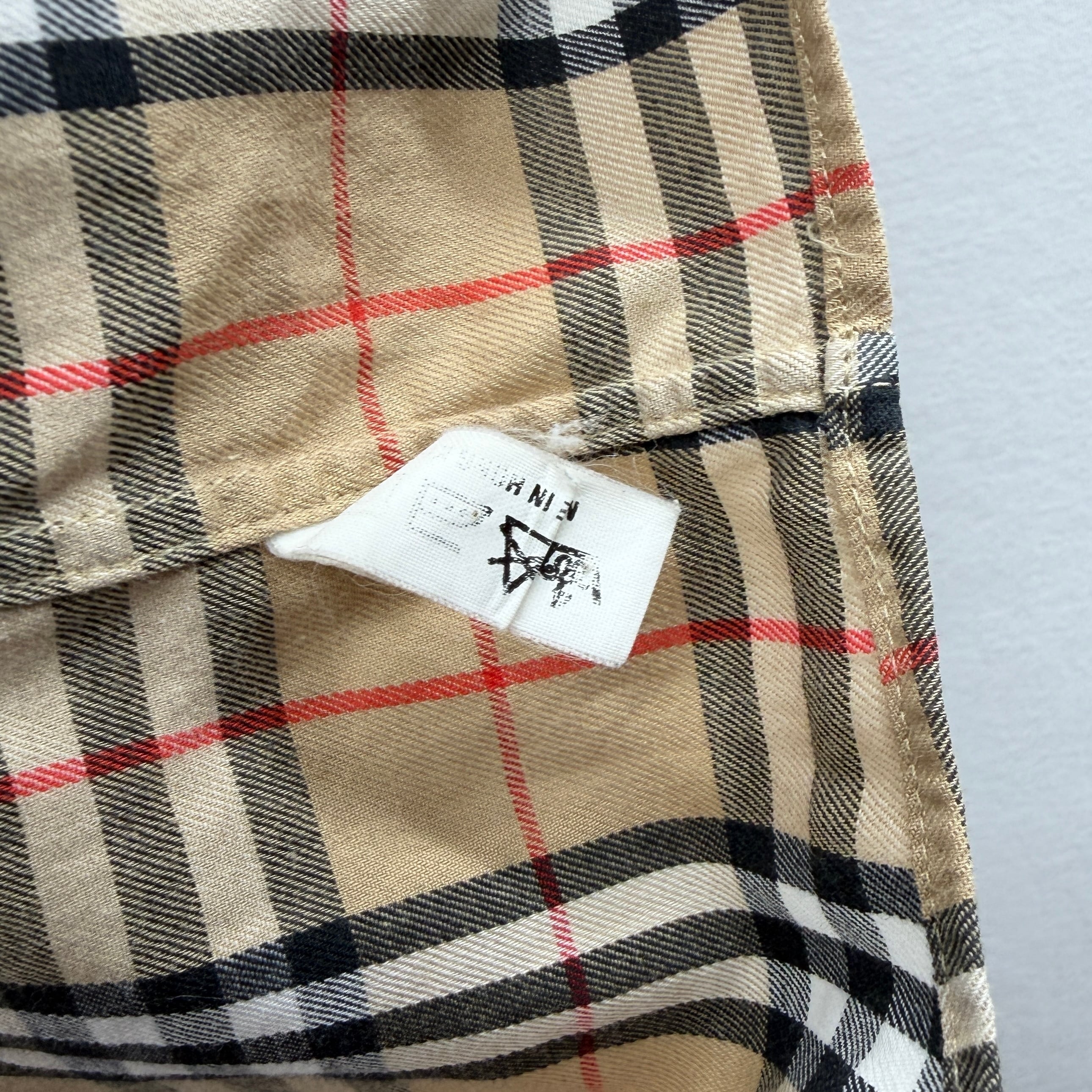 BURBERRYS】 90s shirt バーバリー シャツ チェック ノバチェック | no