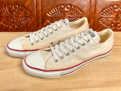 converse（コンバース） ALL STAR（オールスター）ox 生成り 9 27.5cm 90s USA イレギュラー 2311