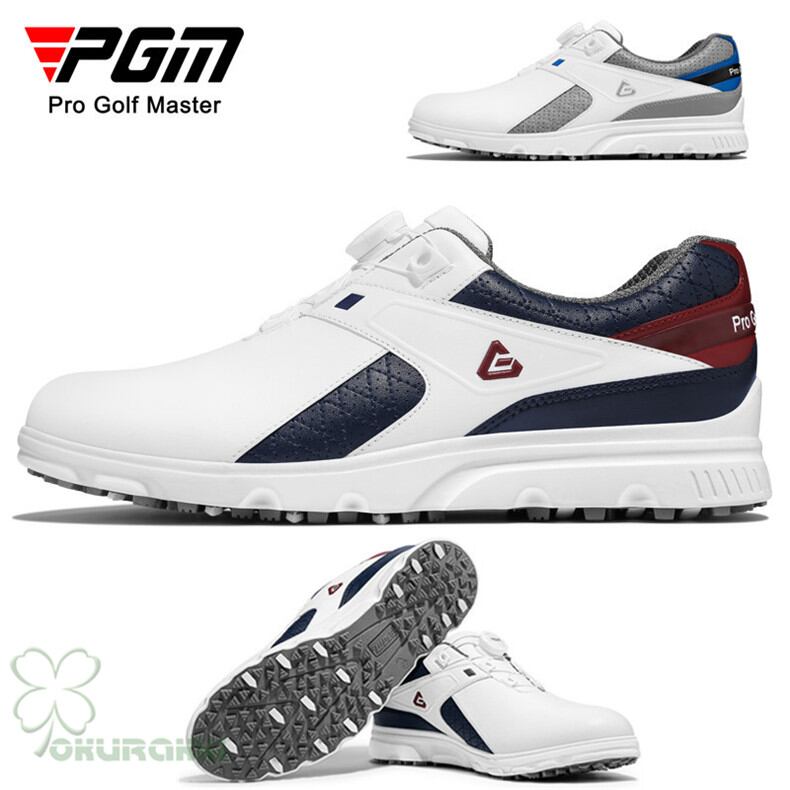 ゴルフ ゴルフシューズ ダイヤル式 ソフトスパイク メンズ スパイク