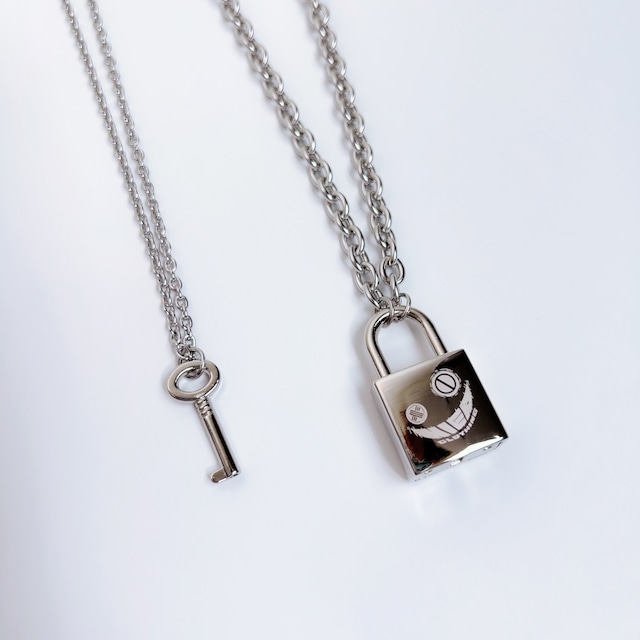 PADLOCK(南京錠)NECKLACE 2種類セット【FACE LOGO】