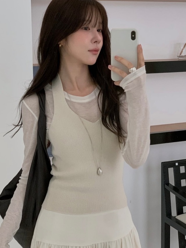 (予約) miel / Kest skirt 1color