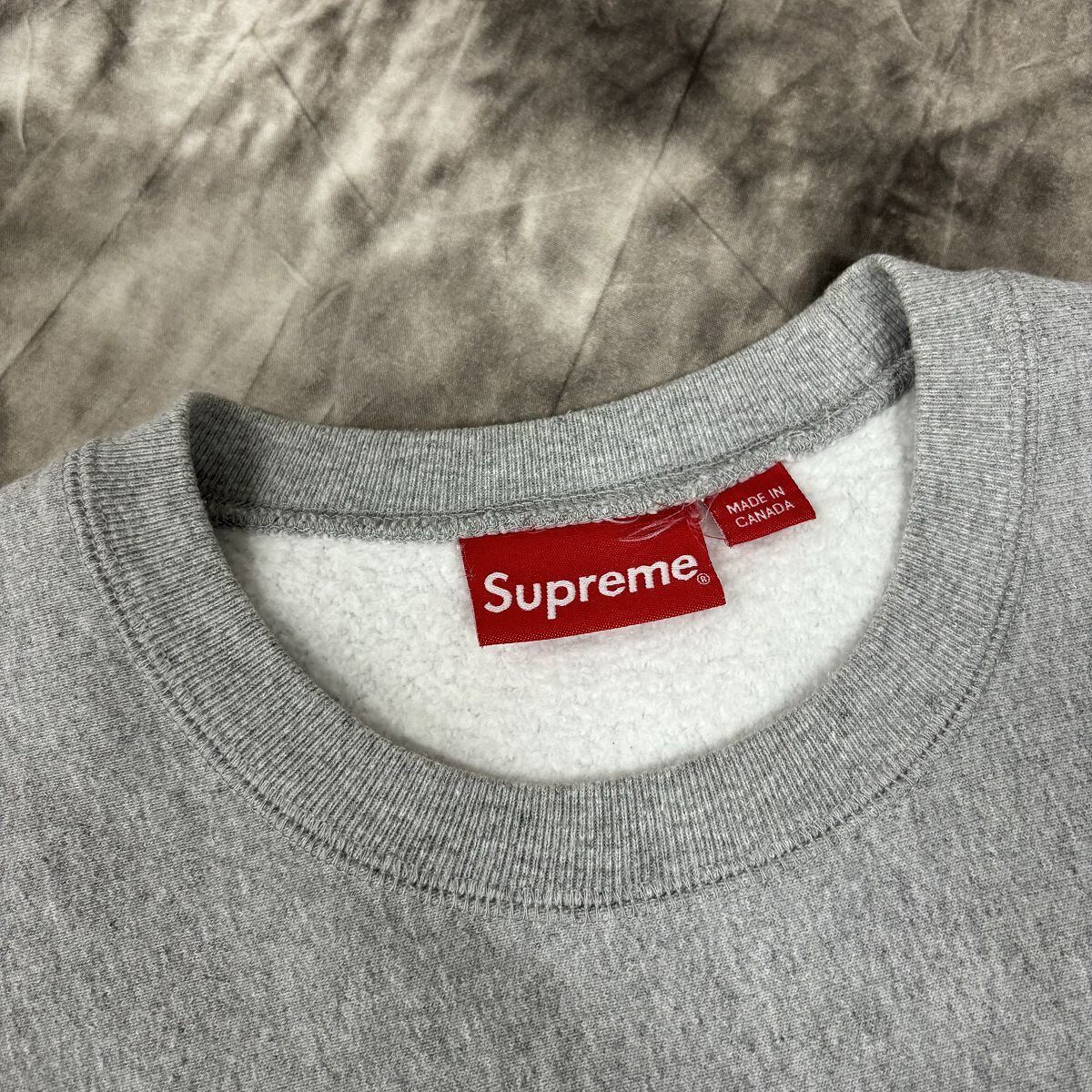 15AW シュプリーム supremeスウェット トレーナー アーチロゴ グレー 15AW シュプリーム supremeスウェット トレーナー アーチロゴ グレー