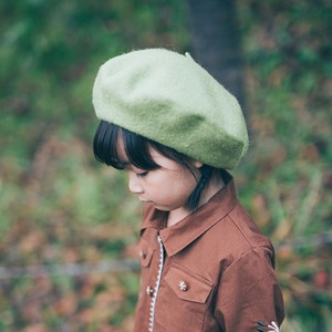 «sold out» kids wool beret hat 5colors ウールベレー帽