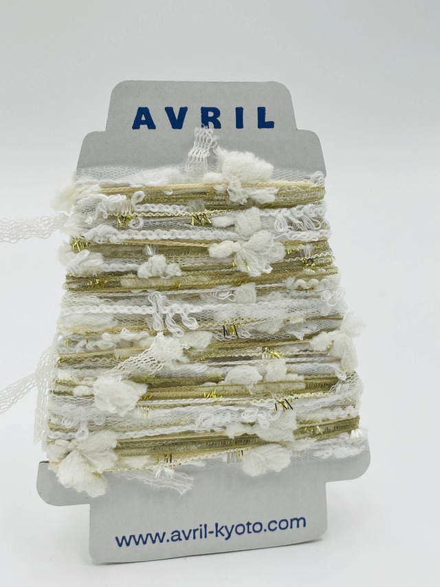 集めたくなる♬楽しい♬可愛い♡『ちょこっと巻きのファンシー糸』AVRILペラコーン141