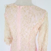 社交ダンス 衣装 スタンダード ドレス ワンピース パーティドレス レディース ピンク系 ゴールド系 花柄 レース 長袖 準正装 長袖 華やか フォーマル ドレッシー かわいい おしゃれ 大人 レディース服 伸縮性 ふんわり 二重スカート 高級感 洗練 上品 パーティー用 社交ダンス用 ルームウェア お出かけ 撮影用 人気商品 トレンド