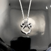 RHYTHMIC HORSESHOE LARGE NECKLACE / リズミックホースシューラージネックレス