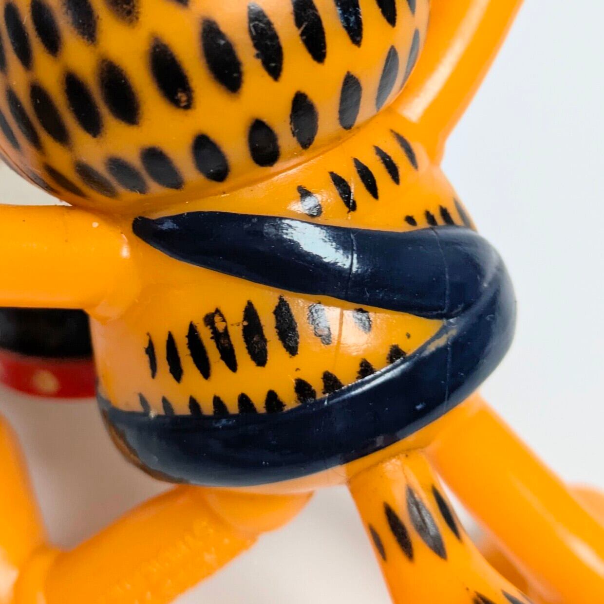 ☆VINTAGE80' 90'☆【 Garfield ( ガーフィールド ) 】 PVCフィギュア ドラム 〚アメリカン雑貨 アメトイ〛