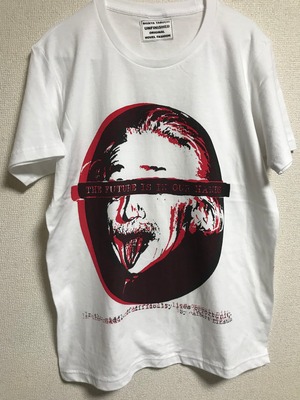 UNFINISHEDアインシュタインダブりTシャツ