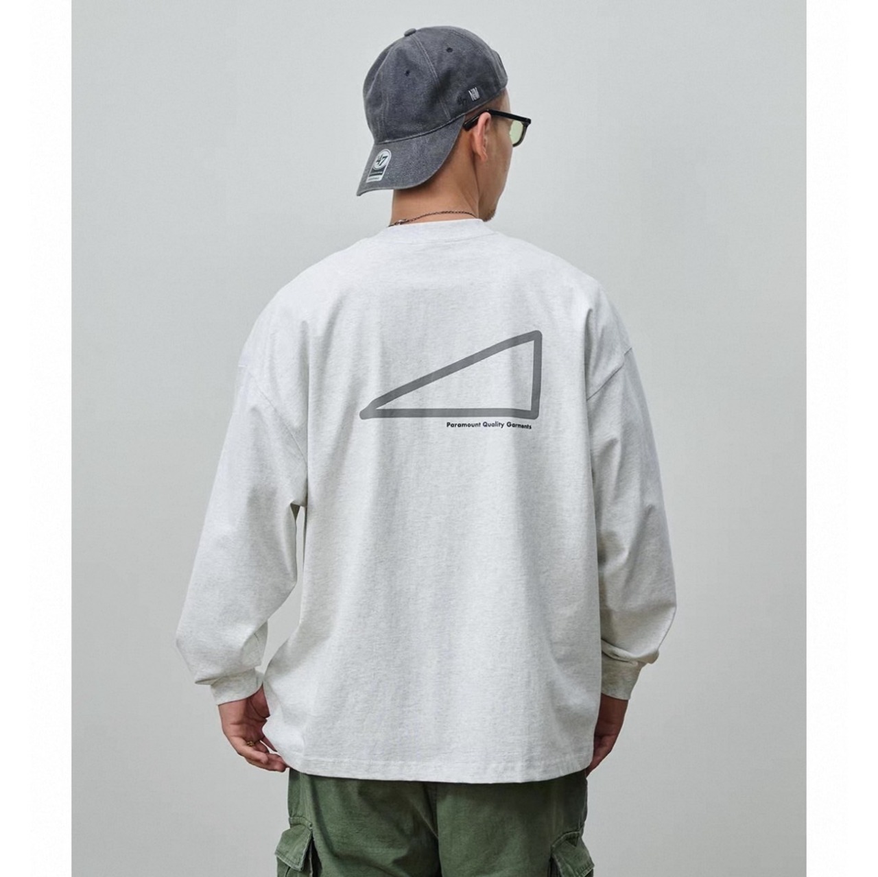 Graphic sleeve long sleeve tee 1062 - 8