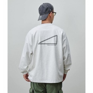 Graphic sleeve long sleeve tee 1062