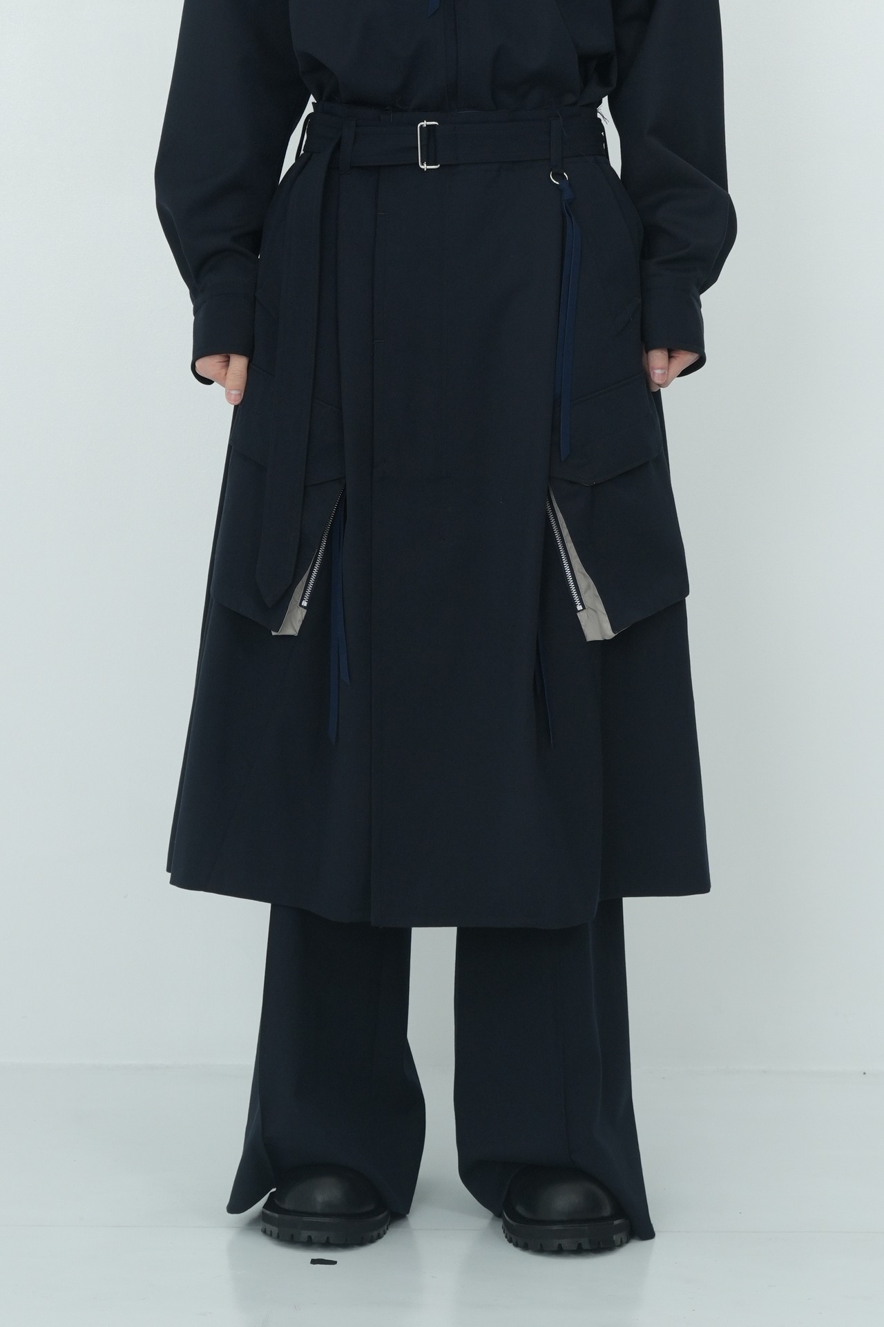 【26AW | MEN】Tamme タム / SOUTIEN COLLAR COMBAT SKIRT / スカート  26A0370 - 2